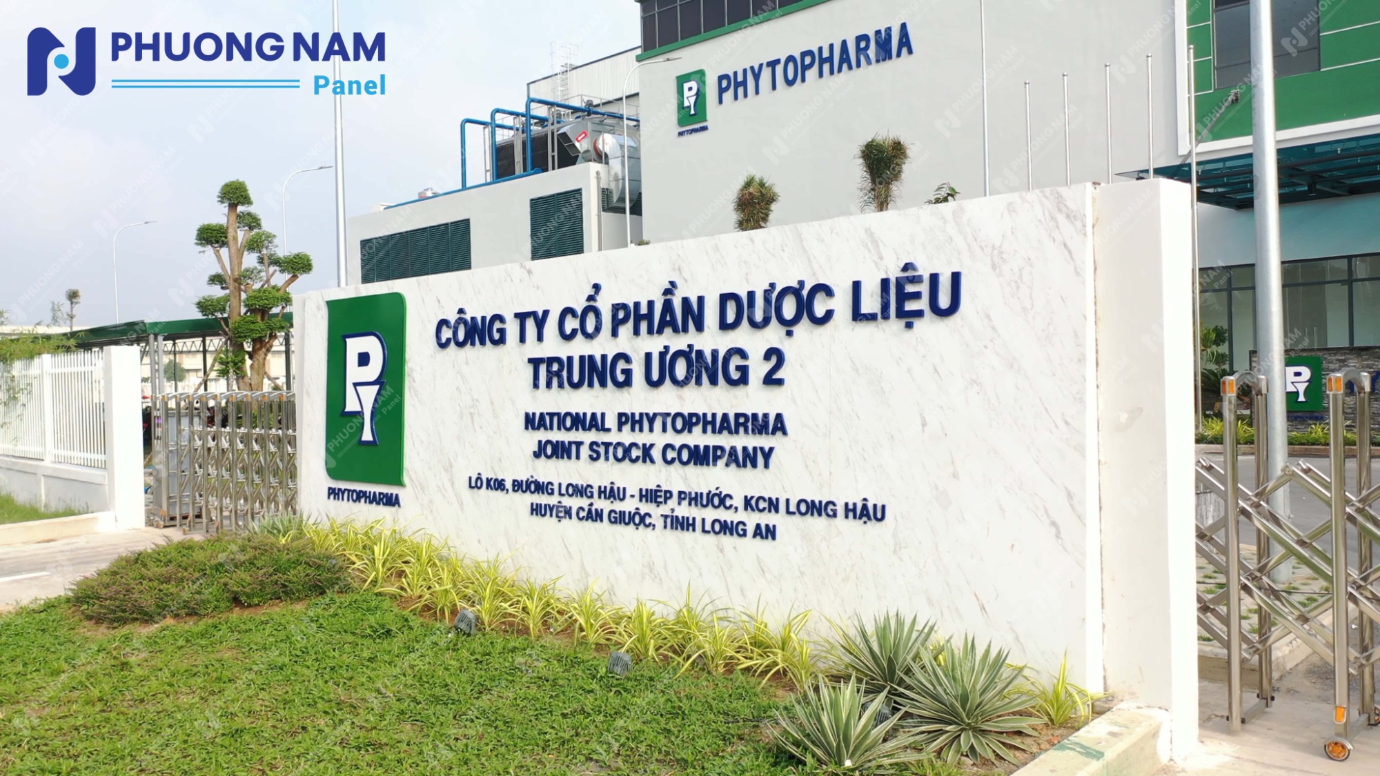 CÔNG TY PHƯƠNG NAM LÀ ĐỐI TÁC CHÍNH CUNG CẤP PANEL CHO PHYTOPHARMA