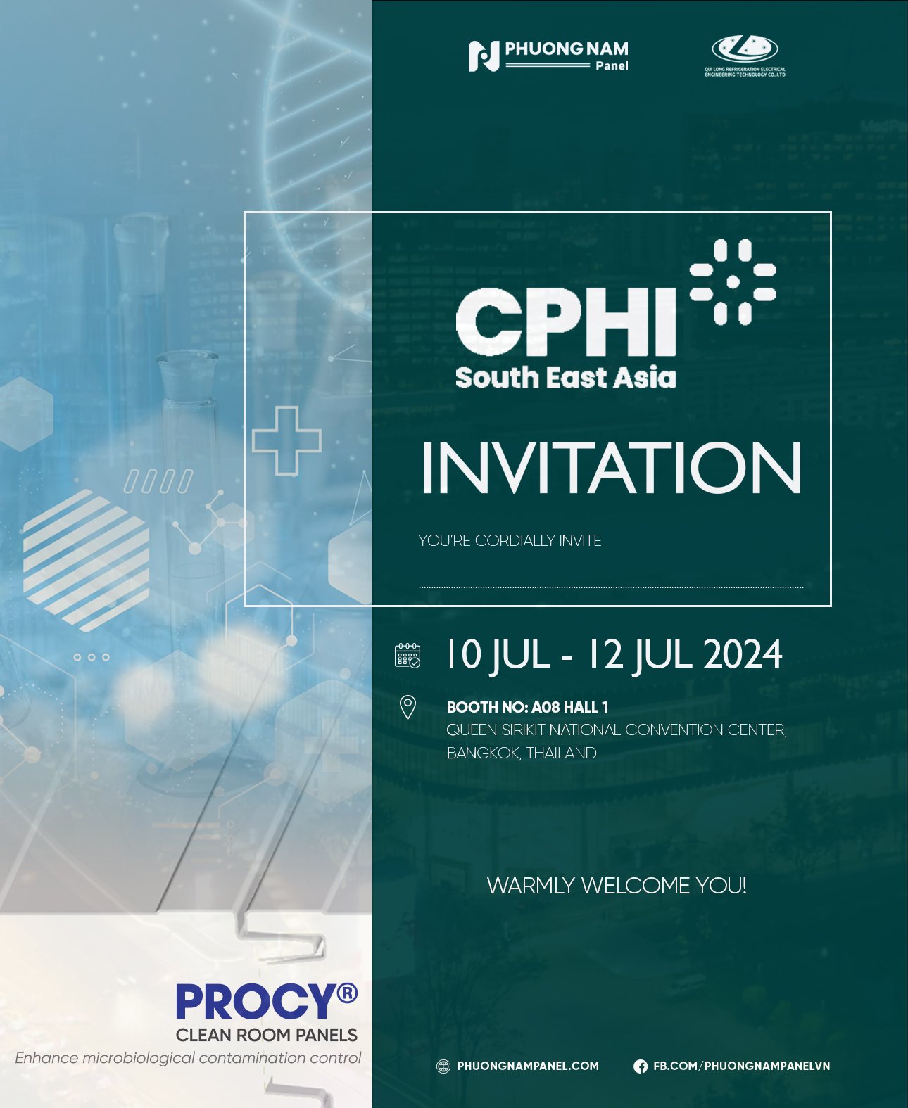 PNP | PHUONG NAM PANEL WELCOMES CPHI 2024 - INTERNATIONAL PHARMACEUTICAL EXHIBITION IN THAILAND